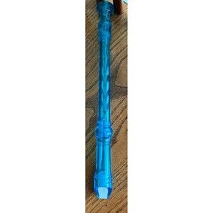 Toyi Blue acrylic Soprano Recorder - Trans Blue
